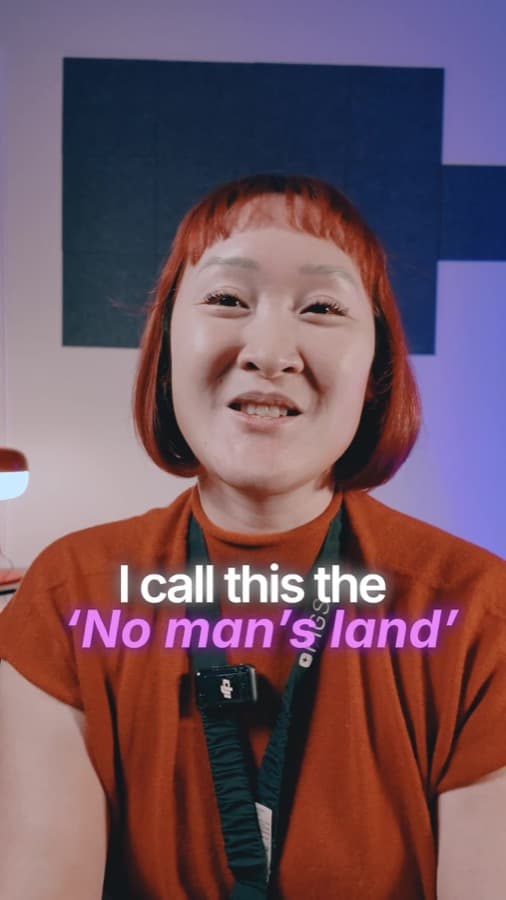 Dr Marion Chan speaking on camera in a Trueframe-produced educational video